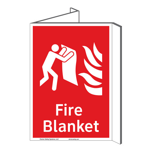 Fire Blanket (F1271-) Sign